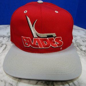 IHL K Blades Embroidered Snap Back Hat G Cap